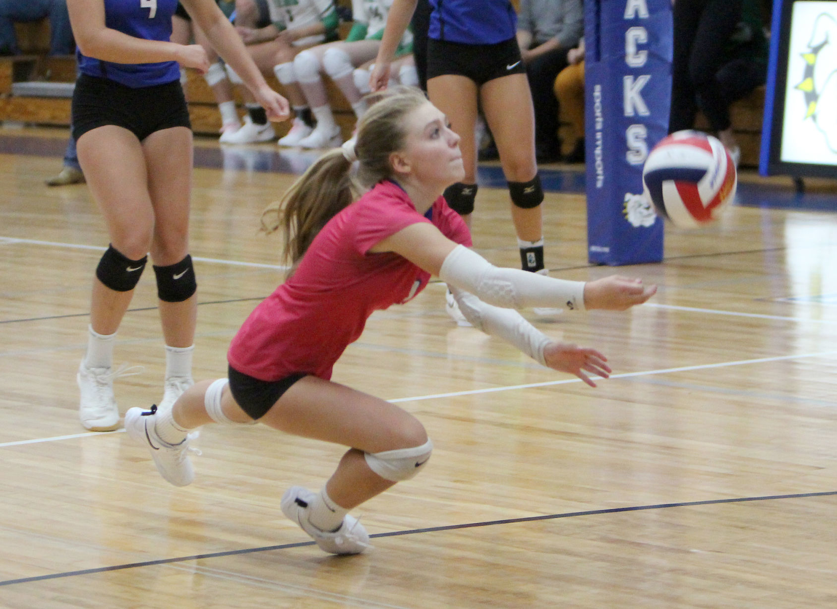 Eau Claire Regis at McDonell volleyball 9-12-19